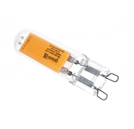 Gauss LED G9 AC220-240V 5.5W 480lm 3000K Glass 1/10/200 10780910 GAUSS - bologoe-experts.ru – фото 1