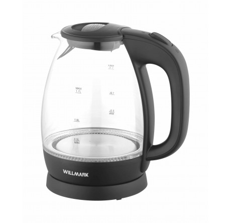 Чайник Willmark WEK-1705GB черный WILLMARK - bologoe-experts.ru – фото 1