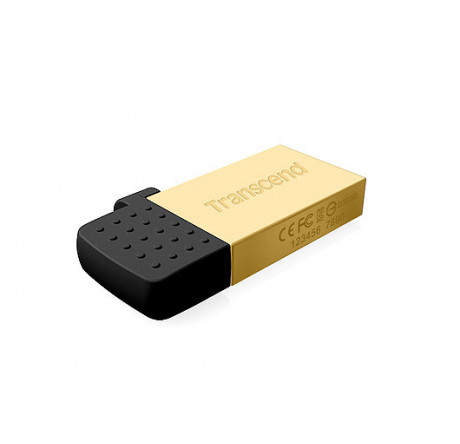 USB флеш-карта Transcend 16GB JETFLASH 380 OTG (Gold) Transcend - bologoe-experts.ru – фото 1