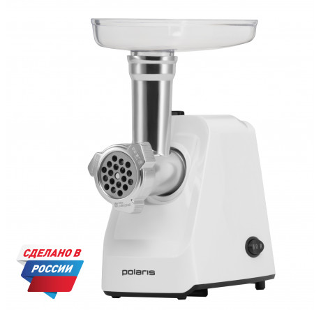 Мясорубка Polaris PMG 1852 белая Polaris - bologoe-experts.ru – фото 1