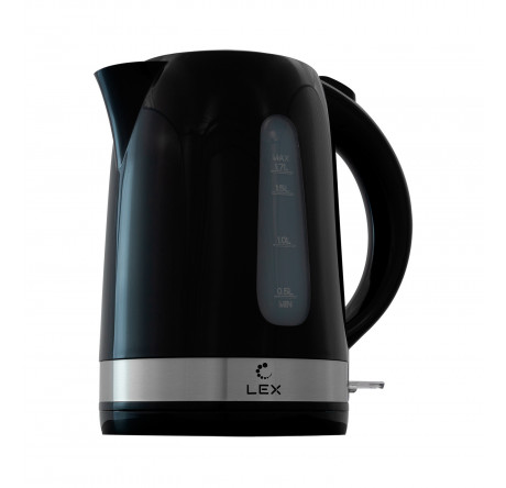 Электрочайник Lex LX30028-1 черный  LEX - bologoe-experts.ru – фото 1
