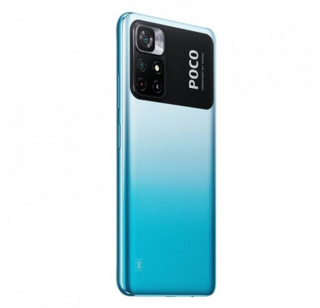 Смартфон POCO M4 Pro 5G 64 ГБ голубой Poco - bologoe-experts.ru – фото 1