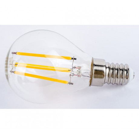 Gauss LED Filament Шар E14 7W 550lm 2700K 1/10/50 105801107 Ламп GAUSS - bologoe-experts.ru – фото 1