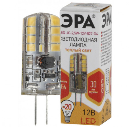 LED JC-2,5W-12V-827-G4 ЭРА ЭРА - bologoe-experts.ru – фото 1