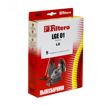 Пылесборник Filtero LGE 01 (5) Standard Filtero - bologoe-experts.ru – фото 1