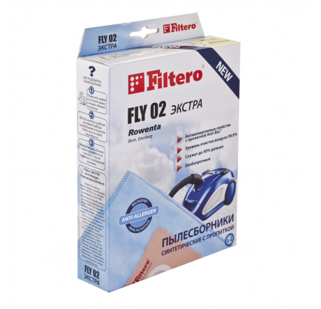 Пылесборники Filtero FLY 02 (4) Экстра Filtero - bologoe-experts.ru – фото 2