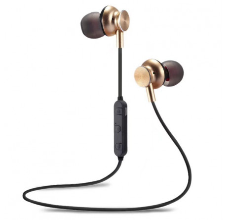 Наушники More choice Bluetooth вакуумные с шейным шнурком BG6 MORE CHOICE - bologoe-experts.ru – фото 1