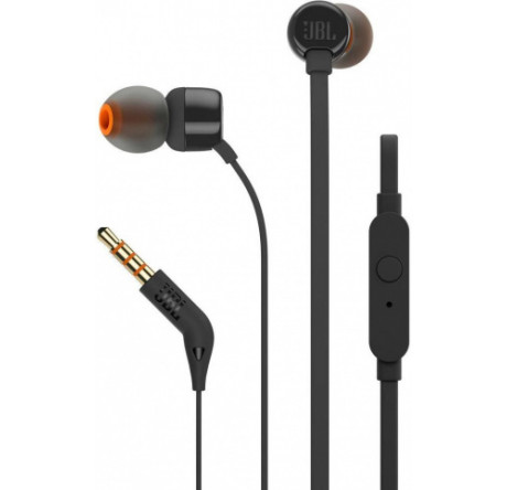 JBL T110, черная Гарнитура JBL - bologoe-experts.ru – фото 1