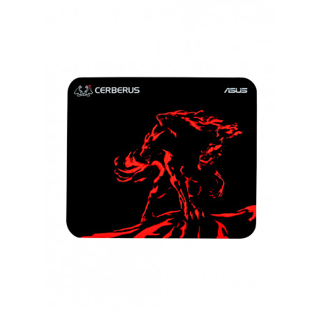 Коврик игровой Asus Cerberus Mini чёрный/красный (250 x 210 x 2  Asus - bologoe-experts.ru – фото 1