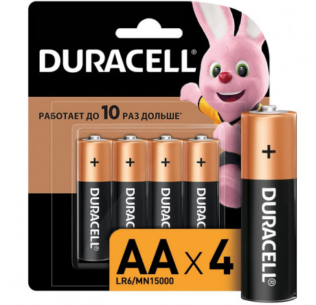 Duracell LR6-4BL BASIC Элемент питания  Duracell - bologoe-experts.ru – фото 1