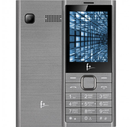 Мобильный телефон F+ B280 серый F+ - bologoe-experts.ru – фото 1