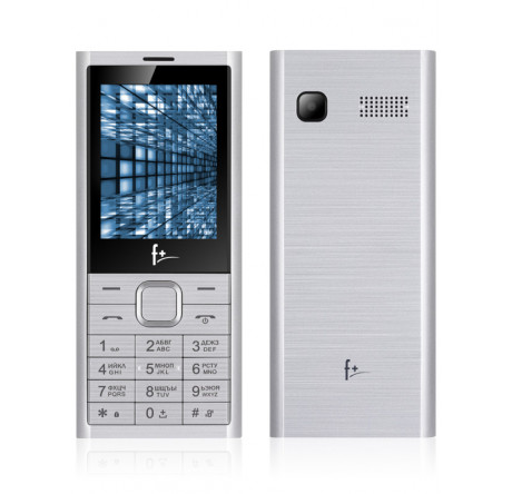 Мобильный телефон F+ B280 Silver F+ - bologoe-experts.ru – фото 1