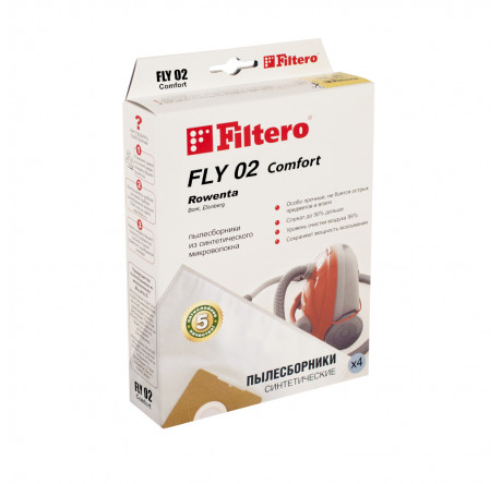 Пылесборник Filtero FLY 02 (4) Comfort Filtero - bologoe-experts.ru – фото 1