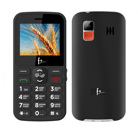 Мобильный телефон F+ Ezzy С5 черный F+ - bologoe-experts.ru – фото 1