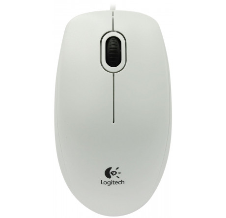 Мышь Logitech B100 Optical Mouse white USB OEM Logitech - bologoe-experts.ru – фото 1