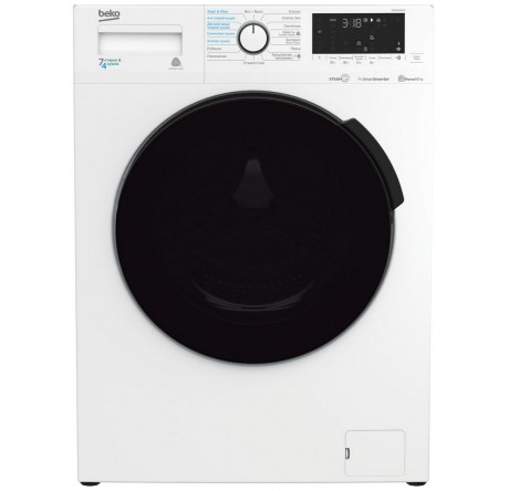 Beko WDB7425R2W Стирально-сушильная машина  Beko - bologoe-experts.ru – фото 1