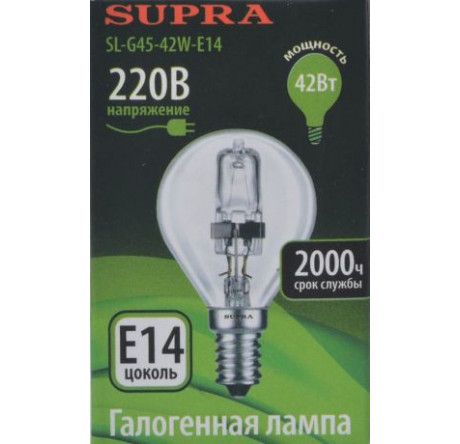 Supra SL-G45-42W-E14 Supra - bologoe-experts.ru – фото 1