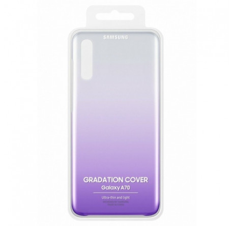 Samsung для Samsung Galaxy A10 Gradation Cover фиолетовый (EF-AA105CVEGRU) Чехол (клип-кейс)  Samsung - bologoe-experts.ru – фото 1
