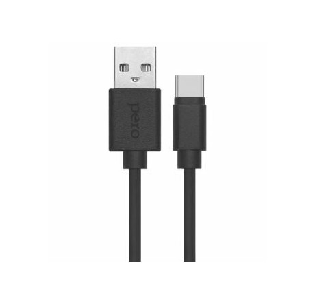 PERO DC-03 Type-C, 3А, 1м, черный Fast Charge Дата-кабель  PERO - bologoe-experts.ru – фото 1