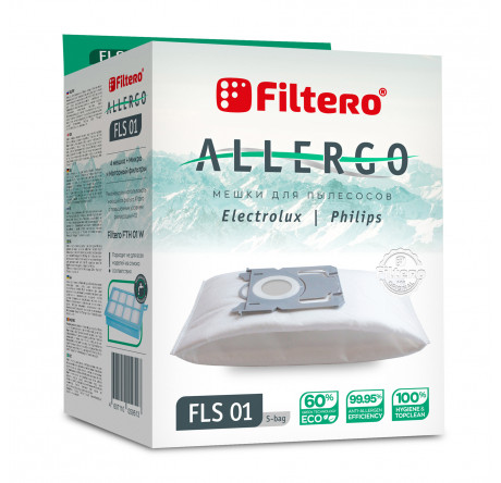 Пылесборник Filtero FLS 01 (S-bag) (4) Allergo Filtero - bologoe-experts.ru – фото 1