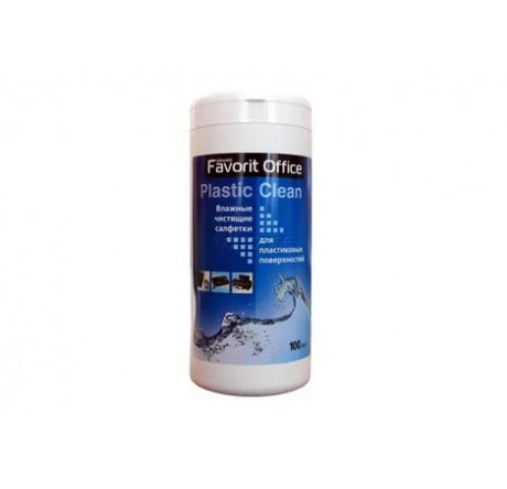Favorit Office F230007 Plastic Clean Салфетки  FAVORIT OFFICE - bologoe-experts.ru – фото 1