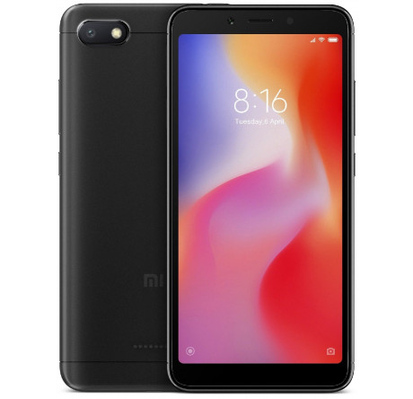 Смартфон Xiaomi Redmi 6 Black (M1804C3DG), 5.45'' 18:9 1440x720, Xiaomi - bologoe-experts.ru – фото 1