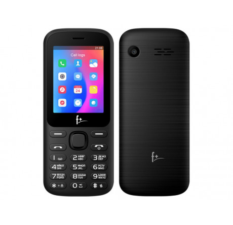 Мобильный телефон F+ F257 черный F+ - bologoe-experts.ru – фото 1