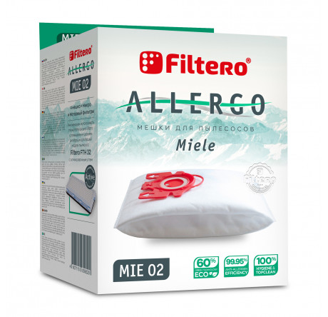 Пылесборник Filtero MIE 02 (4) Allergo  Filtero - bologoe-experts.ru – фото 1