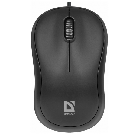 Мышь Defender Patch MS-759, 3 кнопки,1000 dpi черный 52759 Defender - bologoe-experts.ru – фото 1
