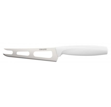 Fiskars FF 1015987 [315мм; 66г; белый; нерж] Нож кухонный для сыра  Fiskars - bologoe-experts.ru – фото 1