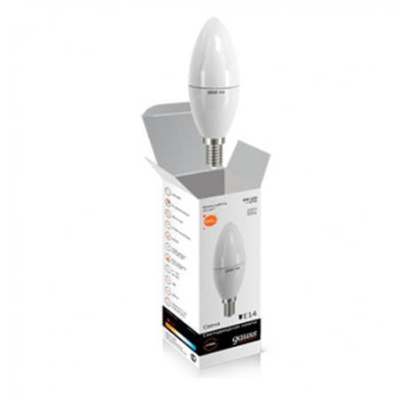GAUSS LED ELEMENTARY GLOBE 6W E14 GAUSS - bologoe-experts.ru – фото 2