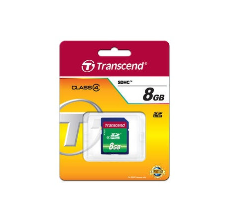 Карта памяти SDHC Transcend 8GB (TS8GSDHC4) Transcend - bologoe-experts.ru – фото 1