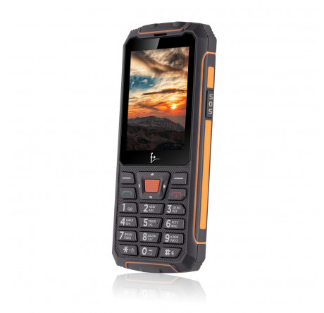 Мобильный телефон F+ R280 Black-orange F+ - bologoe-experts.ru – фото 1