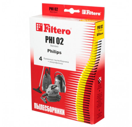 Пылесборник Filtero PHI 02 (4) Standard Filtero - bologoe-experts.ru – фото 1