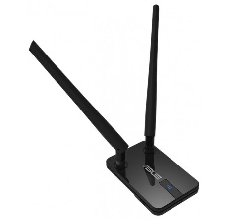ASUS USB-N14 Wireless N USB Adapter (RTL) (802.11n/g/b, 300Mbps, 2x5dBi) Адаптер беспроводной Asus - bologoe-experts.ru – фото 1