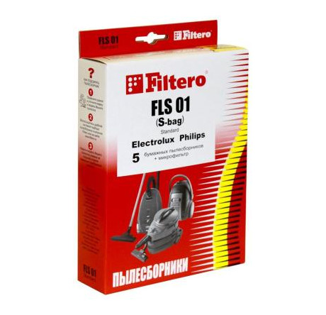 Пылесборник Filtero FLS 01 (S-bag) (5) Standard Filtero - bologoe-experts.ru – фото 1