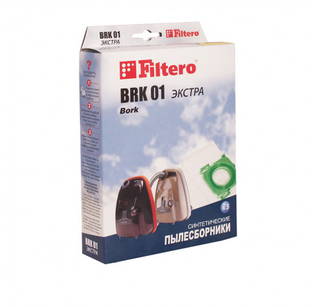 Пылесборник Filtero BRK 01 (3) Экстра Filtero - bologoe-experts.ru – фото 1