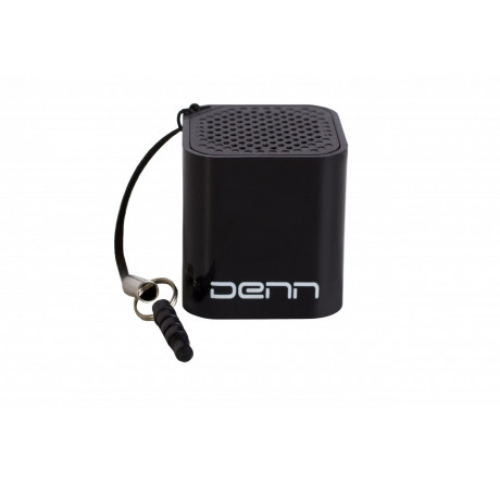 DENN DBS111 с микрофоном и встроенным аккумулятором. Мощность 2W. черная  Беспроводная аудио колонка Denn - bologoe-experts.ru – фото 1