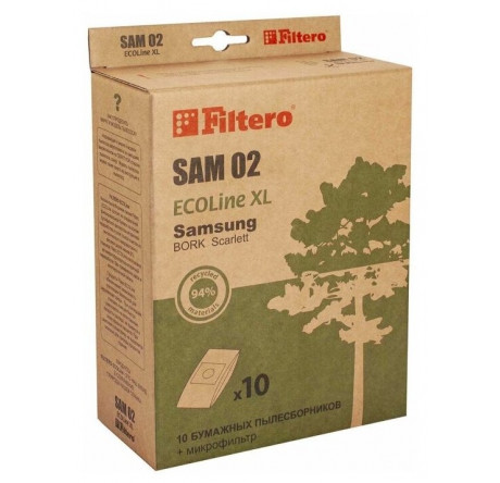 Пылесборник Filtero SAM 02 (10+) XL ECOLine Filtero - bologoe-experts.ru – фото 1