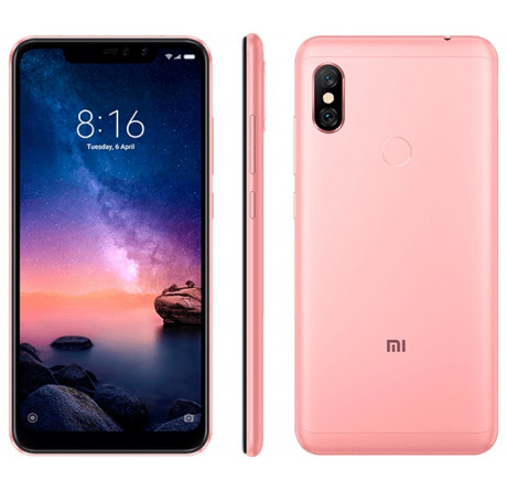 Смартфон Xiaomi Redmi Note 6 Pro Rose Gold  64ГБ Xiaomi - bologoe-experts.ru – фото 1