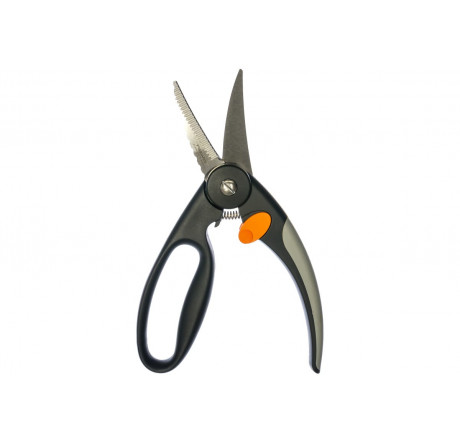 Fiskars 1003032 [FF Softgrip; 22см; нерж.; 162г] Ножницы кух. д/рыбы  Fiskars - bologoe-experts.ru – фото 1