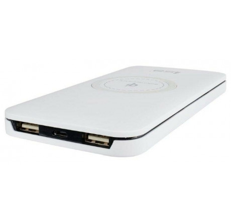 Isa W2  8000 mAh с функцией беспроводной зарядки черный 112121 Внешний аккумулятор  ISA - bologoe-experts.ru – фото 1