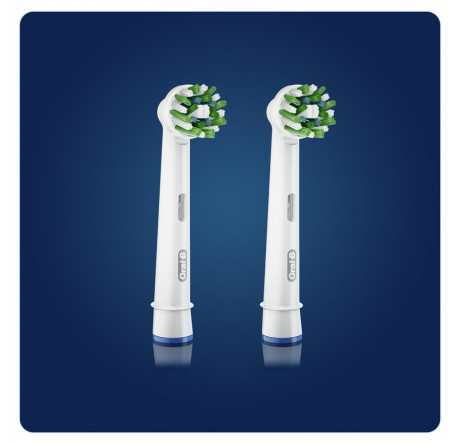Насадка для з/щетки Braun Oral-B  EB50RB CrossAction 2 шт  ORAL-B - bologoe-experts.ru – фото 1