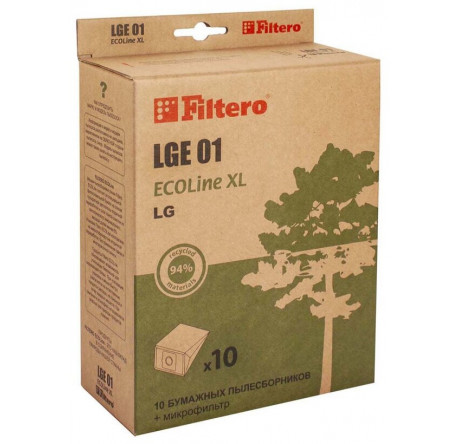Пылесборник FILTERO LGE 01 (10+фильтр) ECOLine XL Filtero - bologoe-experts.ru – фото 1