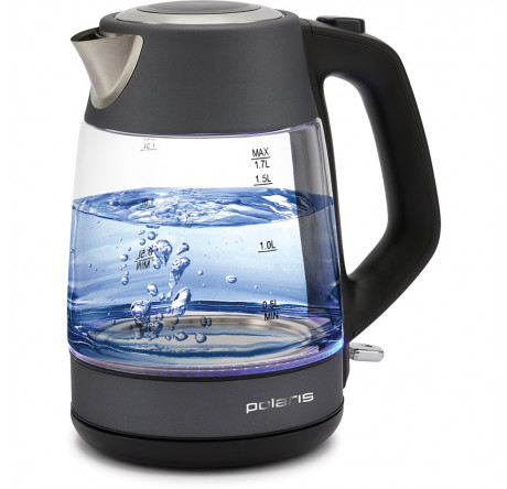 Polaris PWK 1760CGL графит Электрочайник  Polaris - bologoe-experts.ru – фото 1