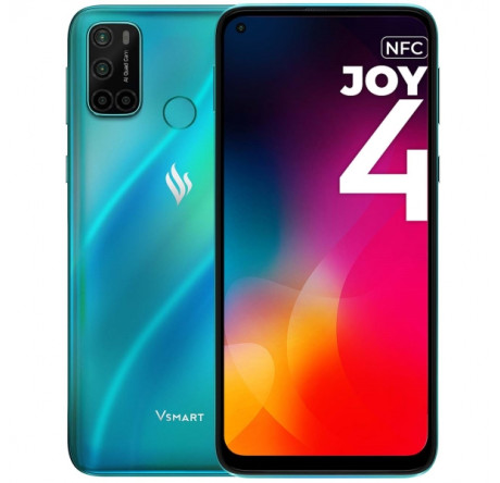 Смартфон Vsmart Joy 4 4G+64G FV441AEGNERUS бирюзовый VSMART - bologoe-experts.ru – фото 1
