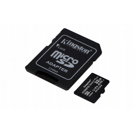 Kingston SDCS2/32GB 32GB micSDHC Canvas Select Plus 100R A1 C10 Card + ADP Флеш-накопитель  Kingston - bologoe-experts.ru – фото 1