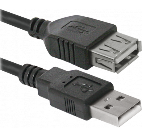 Defender USB02-10 USB2.0 AM-AF, 3.0м Кабель  Defender - bologoe-experts.ru – фото 1